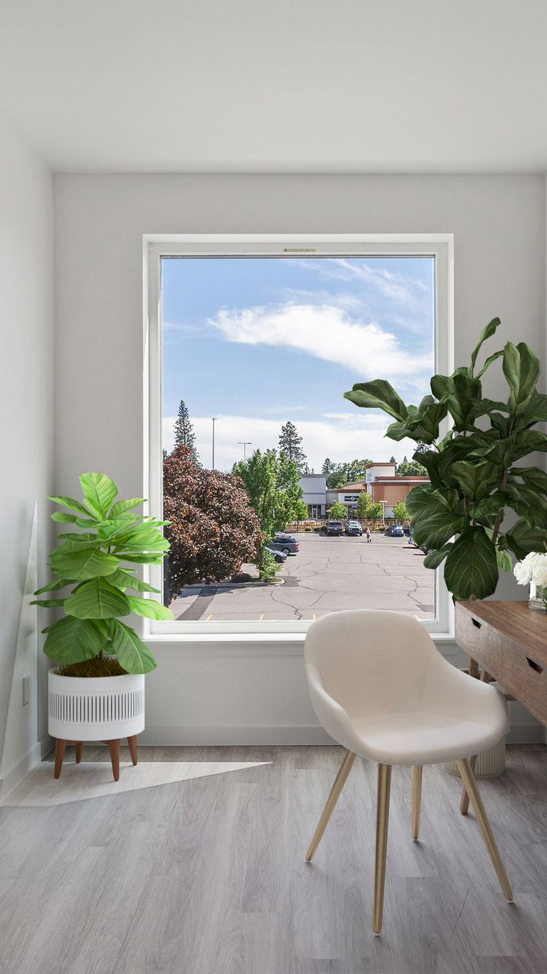 South Hill Apartments - View Out Window